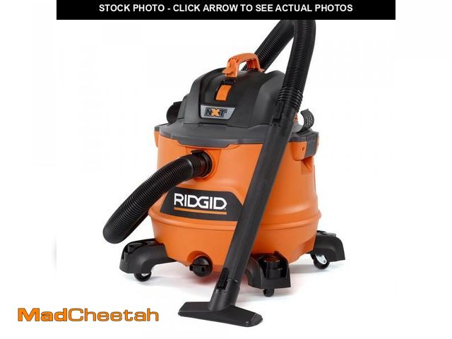Lot 74-12141689 - *SEE DETAILS* 14 Gallon 6.0 Peak HP NXT Shop Vacuum Wet Dry Vac with Fine Dust Filter, Locking Hose,...