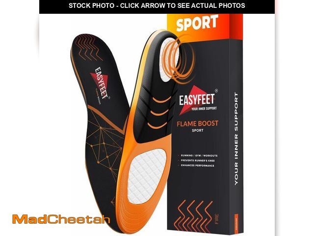 Lot 74-13574157 - Running Athletic Shoe Insoles Men Women - Sport Insole - Shock Absorption Inserts - Walking Hiking H...