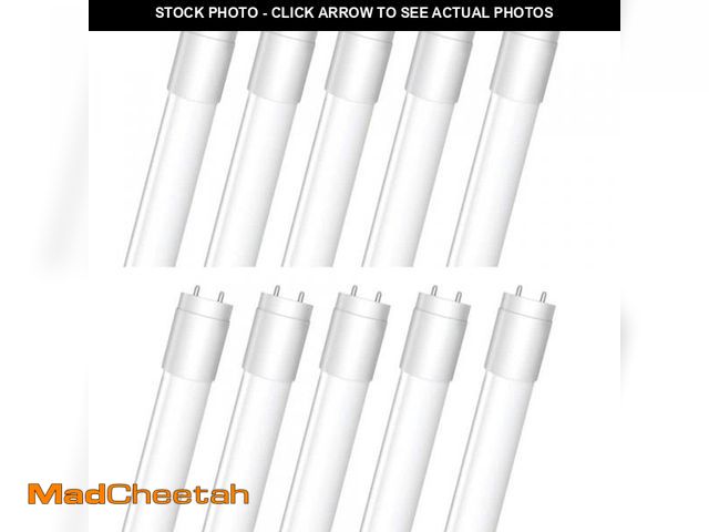Lot 74-12147433 - Feit Electric 18-Watt 4 ft. T8 G13 Type A Plug and Play Linear LED Tube Light Bulb, Cool White 4000K...