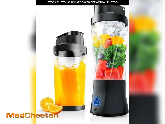 Lot 74-12330683 - Portable Blender, Cordless, 24oz. Vessel, Personal Blender-for Shakes &amp; Smoothies, BPA Free, Lea...