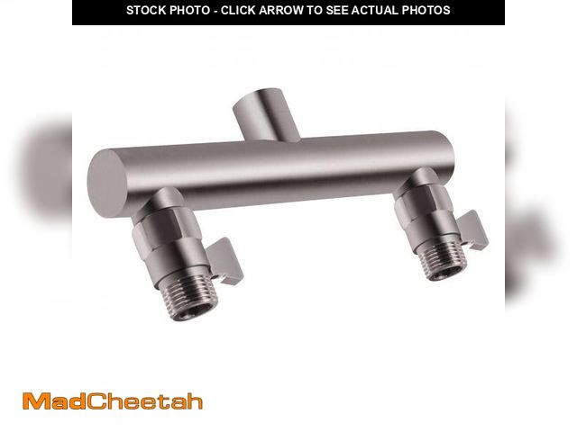 Lot 74-12049607 - HAOXIN Shower Head Manifold with Double Outlet and Shut Off Valves for Dual Sprayer Showering System...