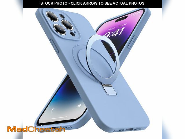 Lot 74-13523992 - SKYLMW Designed for iPhone 11 Pro Max Case with Magnetic Invisible Stand Compatible with Mag-Safe Mi...