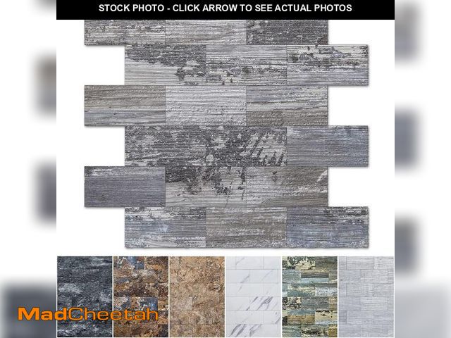Lot 74-11546557 - Art3d 10-Sheet Peel and Stick Backsplash PVC Wall Tile, Stickon Tile for Kitchen Backplash, Bathroom...