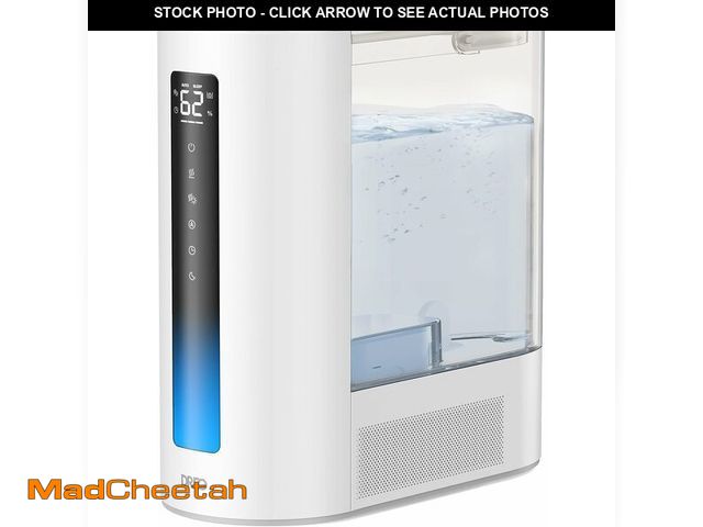 Lot 74-13583092 - DREO 6L Humidifier Large Room, Warm &amp; Cool Mist Humidifiers for Bedroom, 60H Runtime, 12H Timer,...