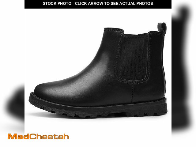 Lot 74-12701729 - HOMEHOT Girls Ankle Boots Kids Dress Short Boots Low Heel Side Zipper (toddler,littile kids) color b...