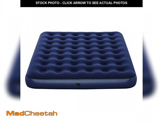 Lot 74-12536405 - Ozark Trail Queen Air Mattress, 10 inch Air Bed, Inflatable Air Mattress, Blow Up Mattress without P...