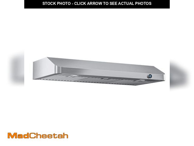 Lot 74-14193283 - Throes 42 in. 600 CFM Ducted Under Cabinet Range Hood in Stainless Steel with 3-Venting Option, LCD ...