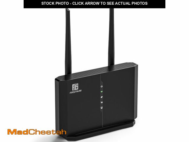 Lot 74-13542941 - Firstnum CPE C600C WiFi Router with SIM Card Slot, 4G LTE CAT7 300 Mbps WiFi, Portable Travel Long R...