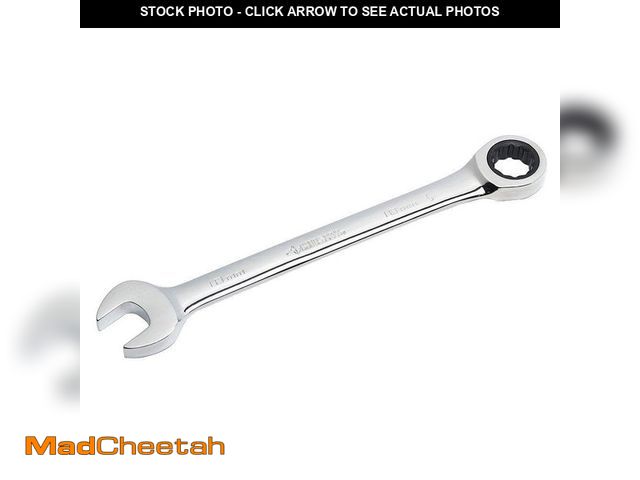 Lot 74-12988937 - *DIRTY* Husky 18 mm 12-Point Metric Ratcheting Combination Wrench *DIRTY*  - USED