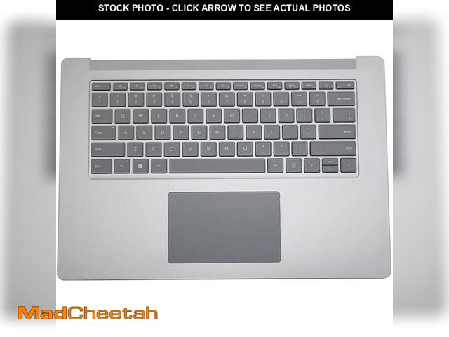 Lot 74-14270988 - Palmrest Keyboard Touchpad Keyboard for Microsoft Surface Laptop 3/4/5 13.5" 15" Keyboard, 1873 1951...