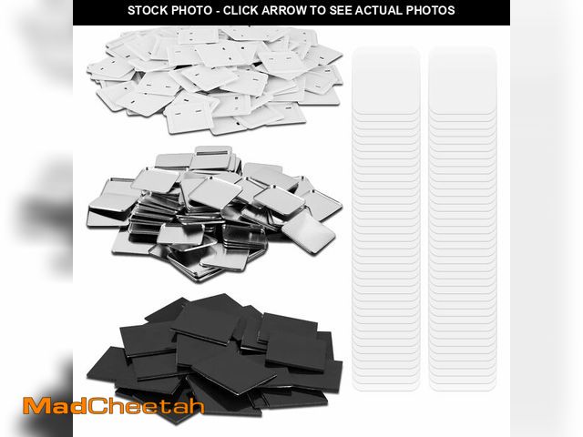 Lot 74-14263182 - 100 Sets 50mm Square Magnets Supplies 1.97 Fridge Magnet Maker Supplies DIY Fridge Magnets Making Se...