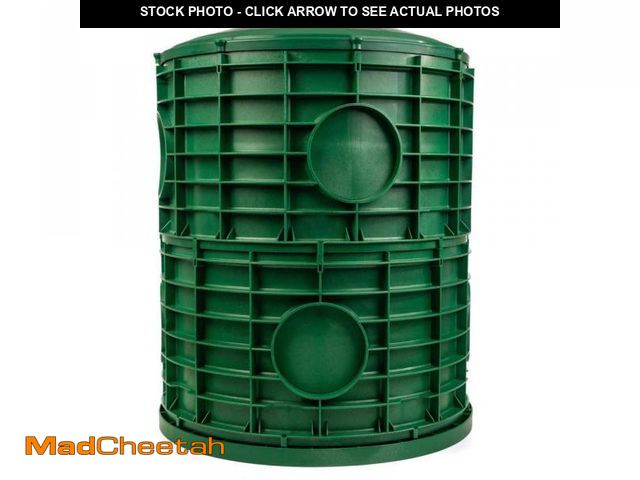 Lot 74-12518084 - VPC 20 in. x 24 in. Tall Septic Tank Riser Combo - USED