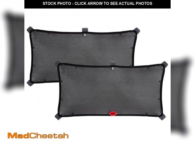 Lot 74-12310581 - MunchkinÃÂ® BricaÃÂ® Magnetic Stretch to FitÃ¢âÂ¢ Sun Shade, Black, 2 Pack - USED