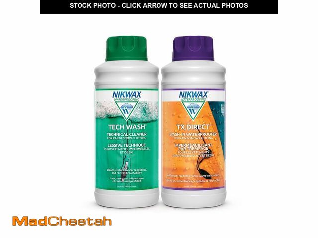 Lot 74-13718073 - Nikwax Hardshell Cleaning &amp; Waterproofing Duo-Pack, 1000ml, Cleans and Restores Water Repellency...