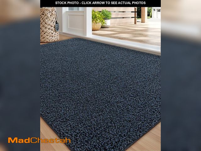 Lot 74-11548797 - DEXI Front Door Mat 32x48, Super Absorbent Washable Doormat, Non Slip Dirt Trapper Inside Floor Mats...