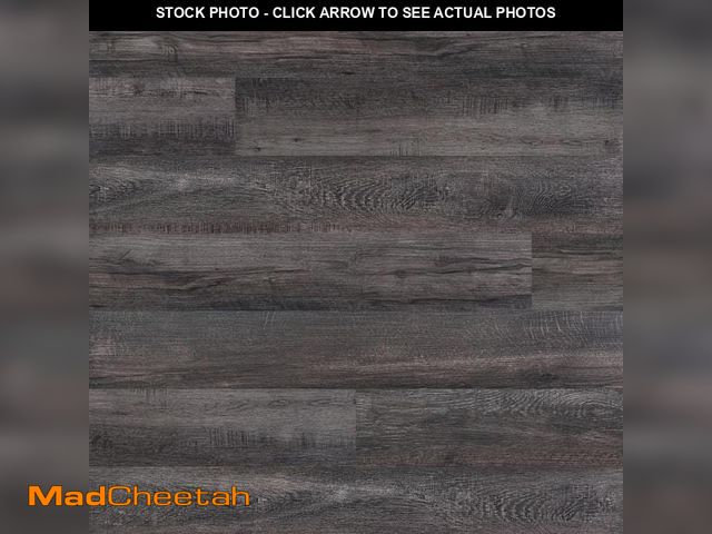 Lot 74-12256603 - TrafficMaster Buford 6 MIL x 6 in. W x 36 in. L Waterproof Click Lock Rigid Core Luxury Vinyl Plank ...