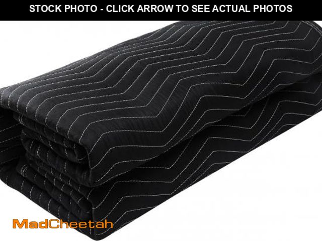 Lot 74-12098610 - VEVOR Sound Dampening Blanket, 96" x 80", Extra Large Studio Grommeted Blanket with Grommets, Light ...