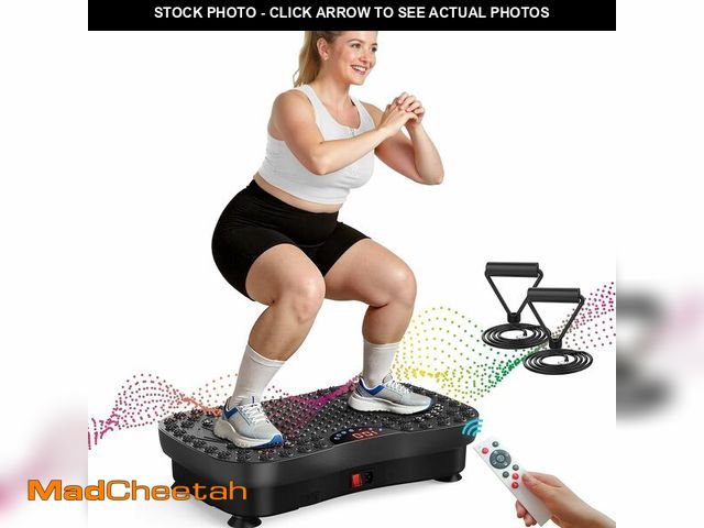 Lot 74-13709192 - AXV Vibration Plate Fitness Platform Exercise Machine Vibrating Shaking Workout Full Body Shaker Vib...