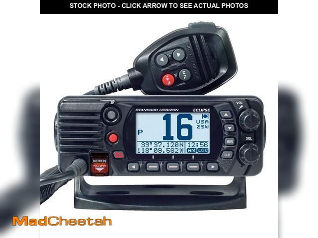 Lot 74-12182870 - Standard Horizon GX1400GB VHF,Black,Small - UNUSED