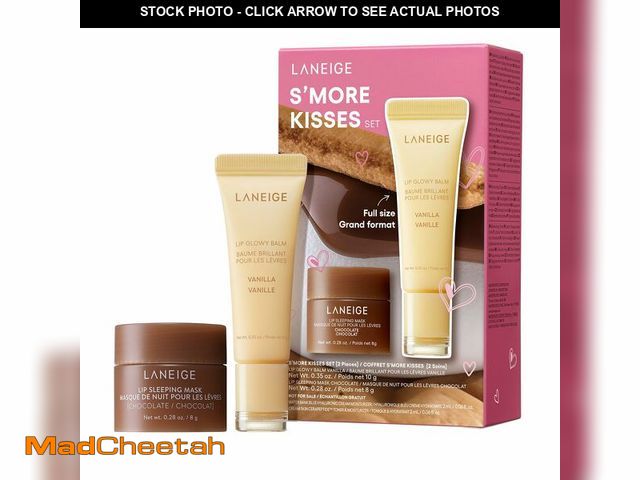 Lot 74-12974332 - LANEIGE SÃ¢â¬â¢more Kisses Set: Hydrating Chocolate Lip Sleeping Mask &amp; Vanilla Lip Glowy Balm...