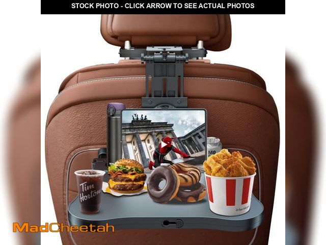 Lot 74-12222952 - zorunowa Car Back Seat Tray Table-Stable Auto Backseat Food Trays Desk for Rear Passenger Road Trip ...