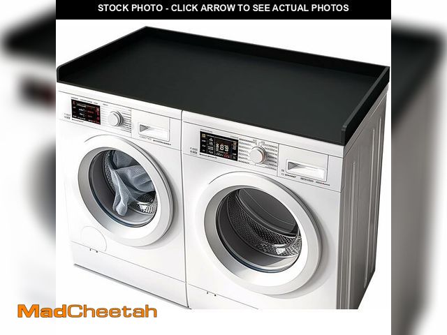 Lot 74-13927078 - Gashell Washer Dryer Countertop, 27.5" x 54" Bamboo Washer and Dryer Countertop for Laundry Room Org...