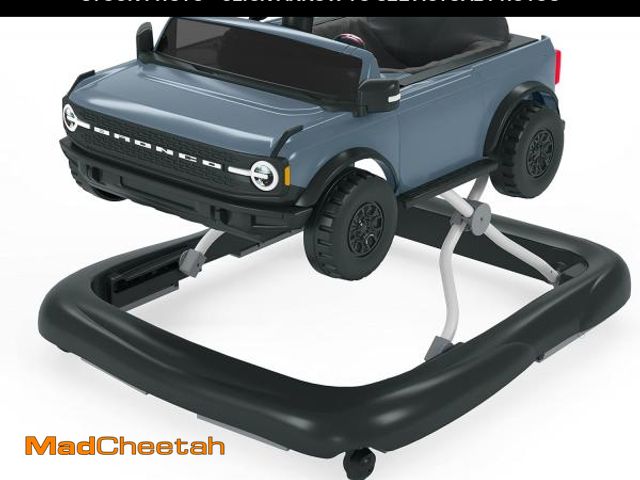 Lot 74-12137553 - Bright Starts Ford Bronco 4-in-1 Blue Grey Baby Activity Center &amp; Push Walker with Removable Int...