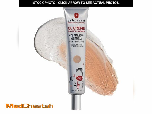 Lot 74-12711560 - Erborian Color Correcting CC Cream with Centella Asiatica, Fair (Clair) - Light Multi-Purpose Facial...