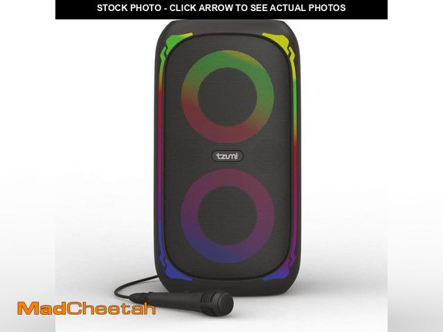 Lot 74-13792384 - (MISSING CHARGER) Tzumi Super Bass Jobsite Speaker - UNUSED