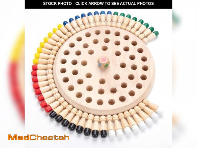 Lot 74-12315330 - Wooden Memory Chess Matching Game: Large Family Board Games for Kids and Adults, Montessori Preschoo...