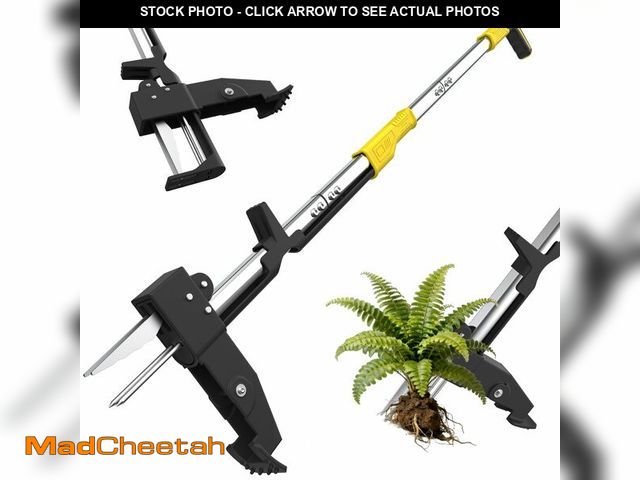 Lot 74-14150001 - Luvenia Heavy Duty Stand Up Weed Puller Tool, Weed Removal Tool with 41.3" Long Handle &amp; 4 Claw ...