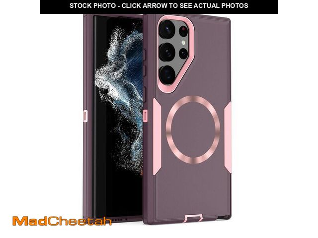 Lot 74-14272241 - showdd Designed for Samsung Galaxy S24 Ultra Case,Magnetic,Double Drop Protection Heavy Duty,Compati...