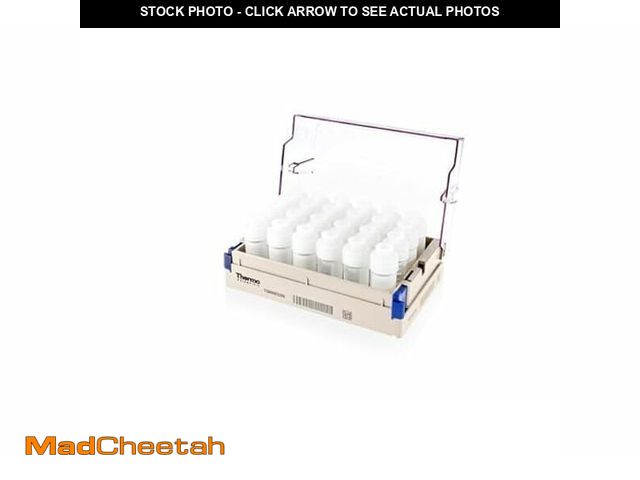 Lot 74-12954048 - 331825-BR - Nunc Univ Cryobank BC Rack Empty 2.0mL - UNUSED