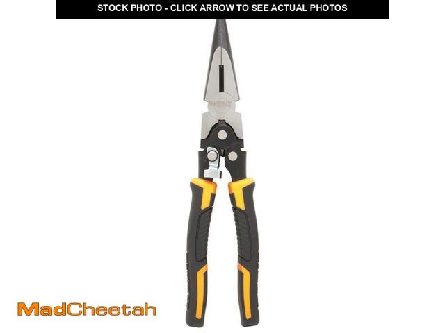 Lot 74-14353151 - DEWALT 8 in. Compound Action Long Nose Pliers - UNUSED