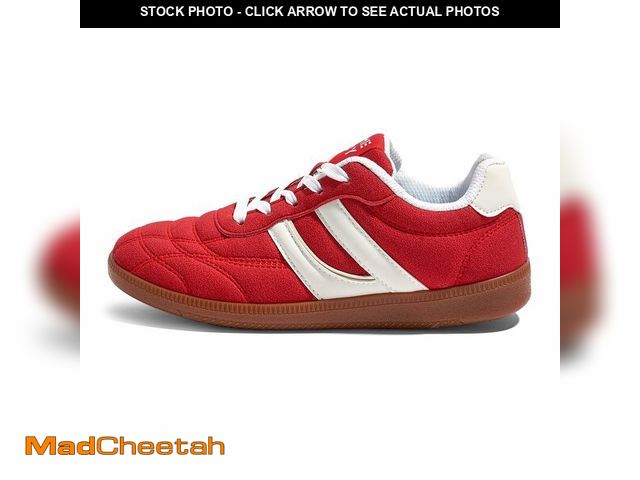 Lot 74-12717881 - TIMEJOY Women's Retro Fashion Sneakers Vintage Leather &amp; Gum Sole Shoes Non-Slip Cushion for Cas...