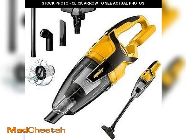 Lot 74-12128894 - MORCLIN 120W Cordless Handheld Vacuum Cleaner Compatible with Dewalt 20v Max Battery (Tool Only) Por...