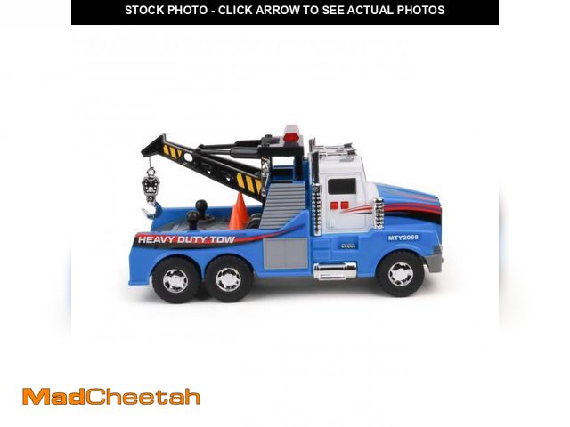 Lot 74-12392513 - *SEE DETAILS* Mighty Fleet Mighty Motorized Tow Truck Toy Ã¢â¬â 15" Vehicle with Lights, Sounds, ...