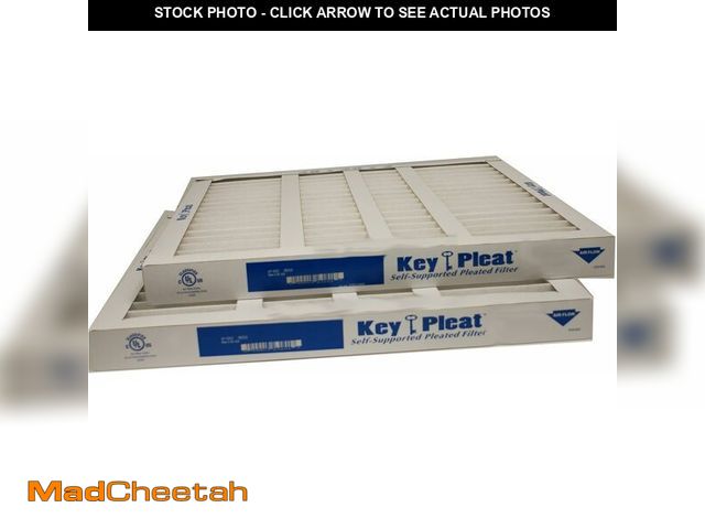 Lot 74-14067652 - Sterling Seal KP-5251104790x2 Purolator Key Pleat Extended Surface Pleated Air Filter, Mechanical ME...