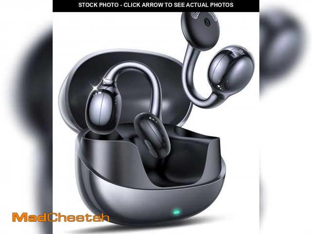 Lot 74-12217222 - JOYROOM OE3 Clip-On Earbuds, Wireless Open Ear Earbuds Headphones with Auto L-R Recognition, Omni Ta...