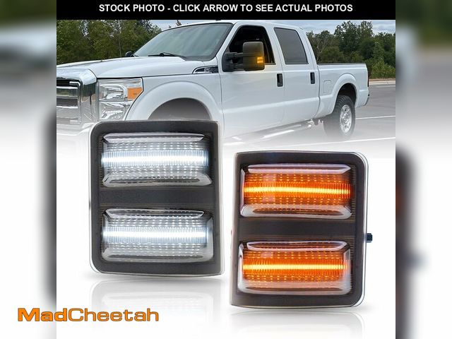 Lot 74-14211879 - NJSBYL Led Side Mirror Marker Lamp For F250 F350 F450 F550 Super Duty Switchback White Led Driving P...
