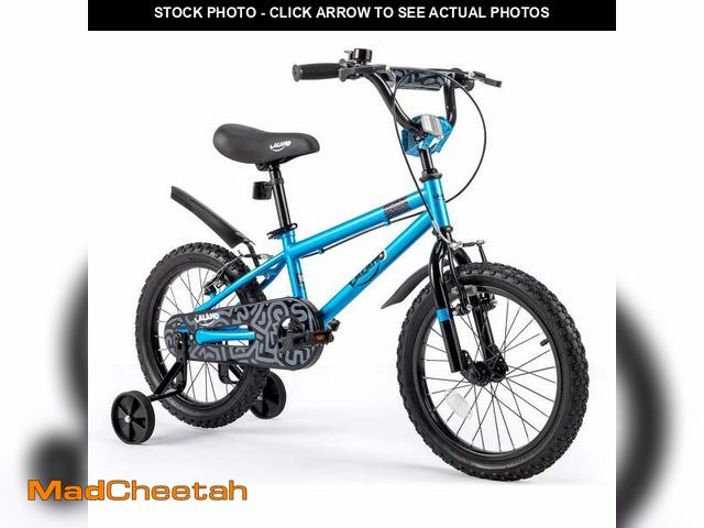 Lot 74-13775504 - Ktaxon Bike, 18 Inch Bicycle with Training Wheels and Kickstand, Easy to Assemble, Learning to Ride,...