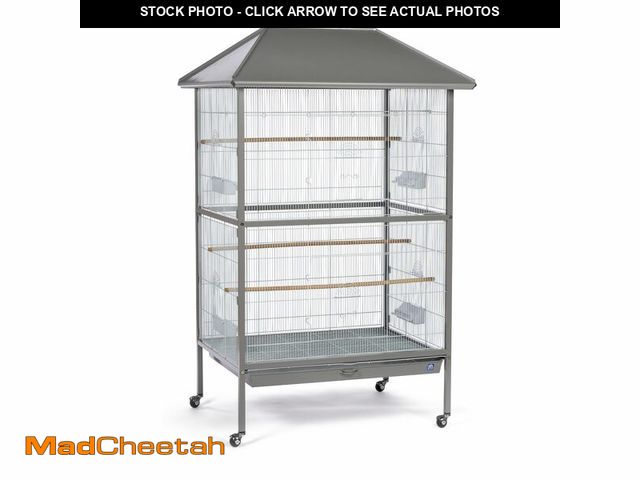 Lot 74-12689732 - Prevue Pet Products Charming Aviary Flight Cage Jumbo Bird Cage with Rolling Base - UNUSED