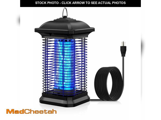 Lot 74-12709125 - AMUFER Bug Zapper for Outdoor &amp; Indoor, 1/2 Acre Coverage Mosquito Lamp with 18W Bulb &amp; 4400...