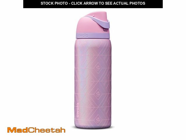 Lot 74-13546925 - Owala Wicked FreeSip Insulated Stainless Steel Water Bottle with Straw for Sports and Travel, BPA-Fr...