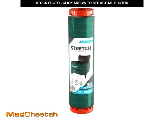 Lot 74-13800002 - Pratt Retail Specialties 15 in. x 1000 ft. Stretch Wrap - UNUSED