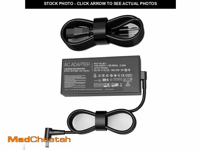 Lot 74-14143321 - 180W Laptop Charger Compatible with ADP-180TB H Asus ROG Zephyrus G14 TUF F15 A15 Strix 15 FA506IU F...