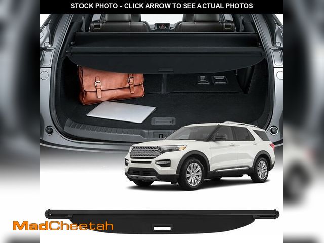Lot 74-13070344 - SCITOO Retractable Rear Cargo Cover Shade 2020-2023 Fit for Ford Explorer 2.3L Rear Trunk Retractabl...