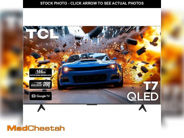Lot 74-13074503 - TCL 65 Inch Class T7 Series | 4K QLED HDR | 65T7, 2025 Model | 120HZ-144HZ High Brightness Smart Goo...