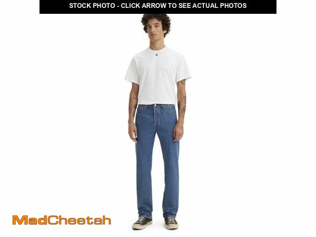 Lot 74-14149723 - Levi's Men's 501 Original Fit Jeans (Also Available in Big &amp; Tall), Medium Stonewash, 31W x 30L ...