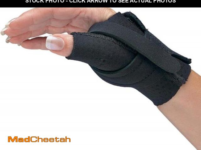 Lot 74-12305072 - Comfort Cool Thumb CMC Restriction Splint. Patented Thumb Brace Provides Support and Compression. He...